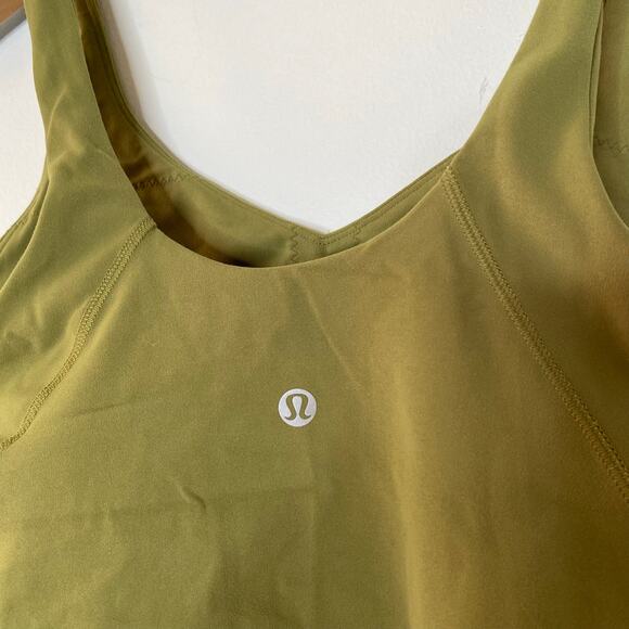 LULULEMON Auric Gold Align Tank Top Size 8 - Picture 6 of 8